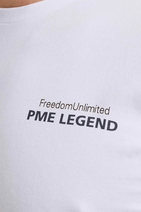 PME legend long sleeve r-neck cotton elastane